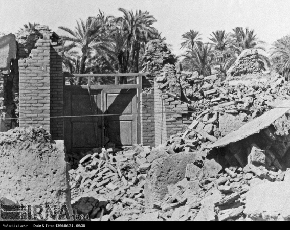 یزد فردا تصویر قدیمی و عکس آرشیوی زلزله طبس 25 شهریور ماه 1357 