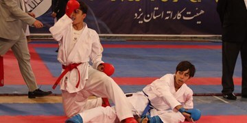 قهرمانان کاراته استان مشخص شدند