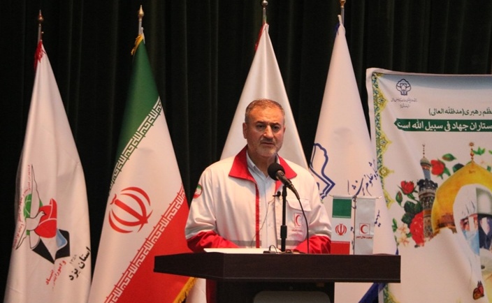 مراسم بزرگداشت شهدای سلامت استان یزد
