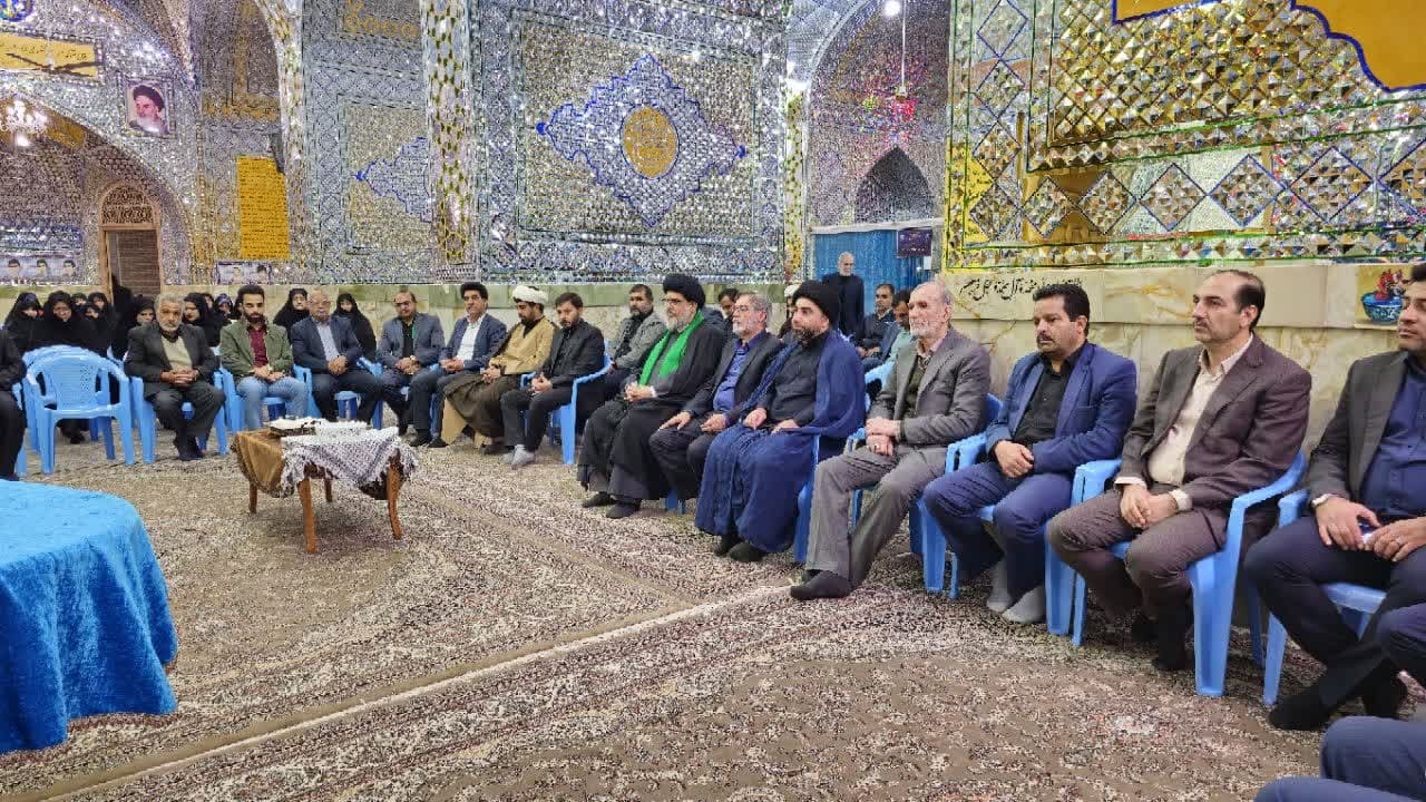 برگزاری مراسم سوگواری یاس نبوی در بافق