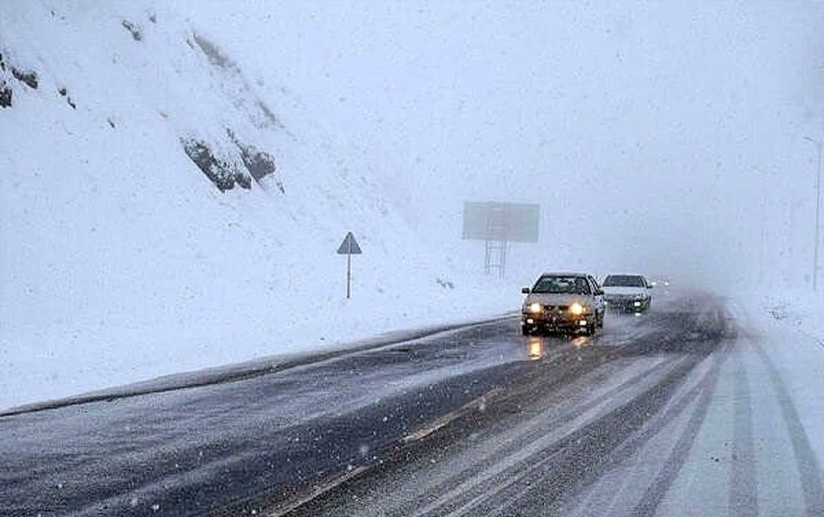 جاده‌های استان یزد لغزنده است