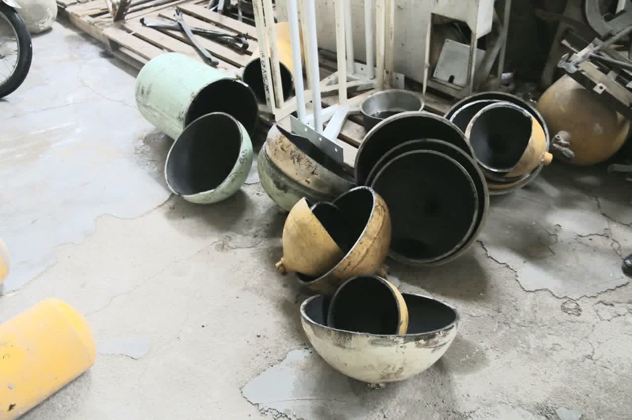 امحای مخازن CNG غیراستاندارد