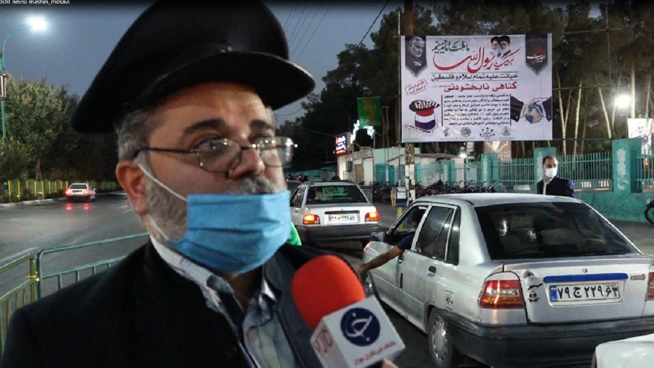 برپایی ایستگاه فرهنگی برای محکومیت اهانت به پیامبر اعظم (ص)