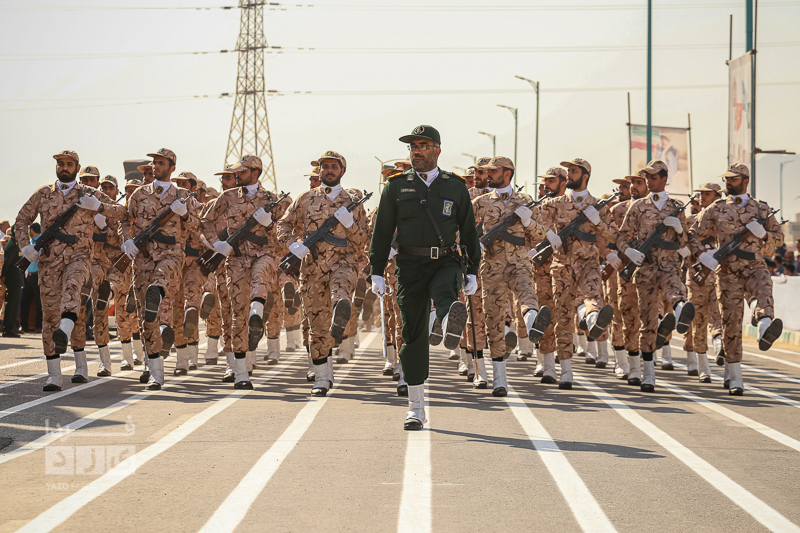 رژه نیروهای مسلح استان یزد