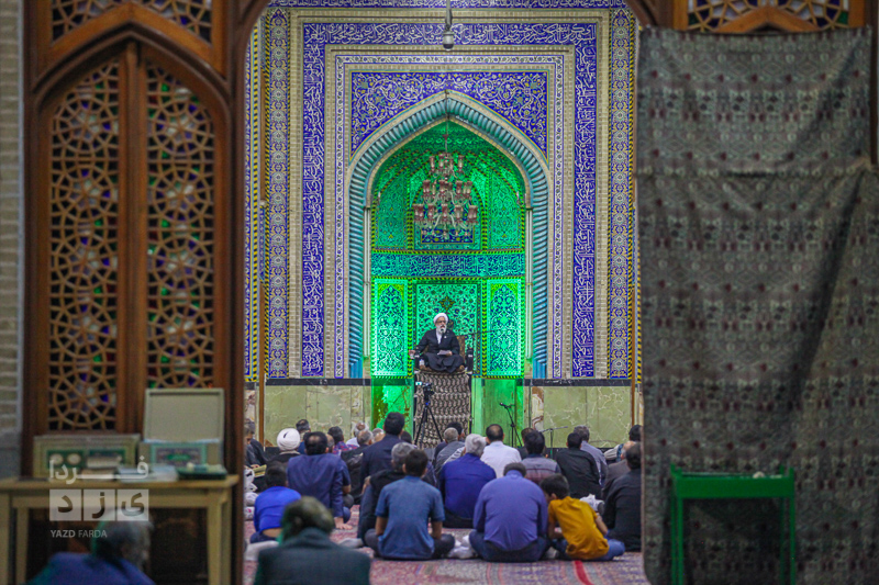مسجد حظیره میزبان مراسم احیای شب نوزدهم ماه مبارک رمضان