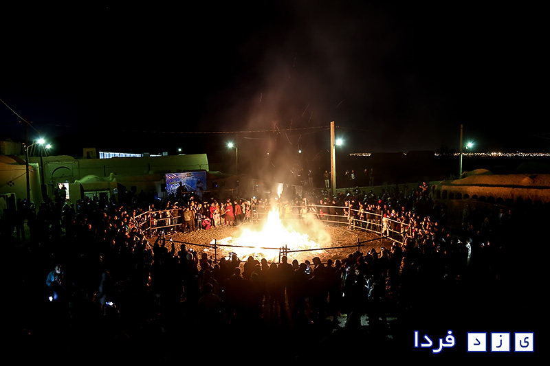 اجرای جشن باستانی سده در یزد