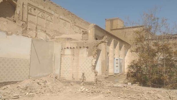 احیاء و مرمت خانه اربابی یزد با ورود و دستور دادستان یزد