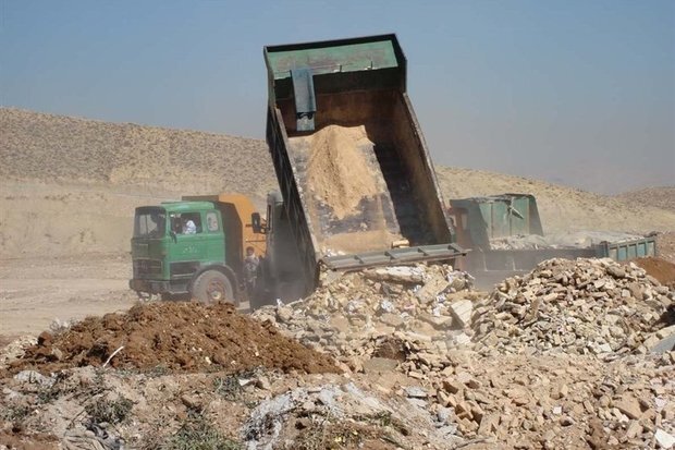 تولید روزانه حدود هزار تن پسماند ساختمانی در شهر یزد