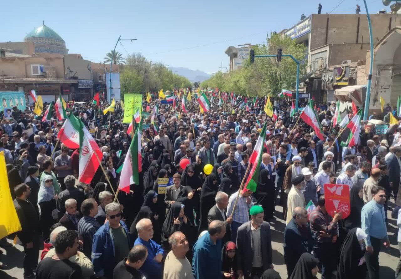 مسیر‌های راهپیمایی روز قدس در یزد