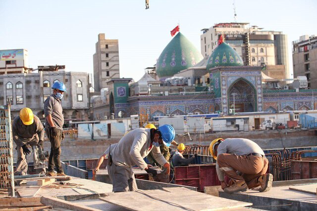 هیچ ارزی بابت بازسازی عتبات عالیات از کشور خارج نمی‌شود