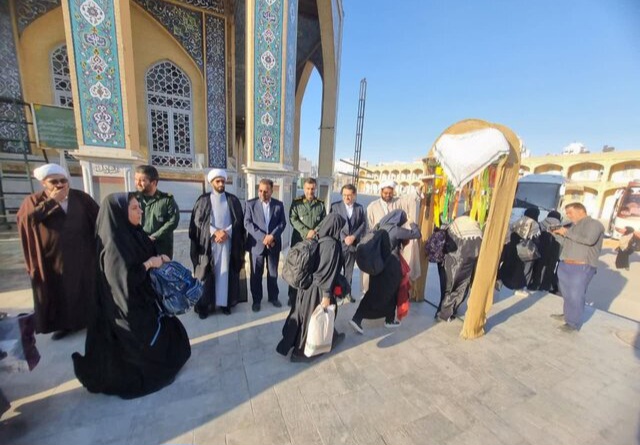 دانش‌آموزان دختر یزد راهی مناطق عملیاتی جنوب شدند