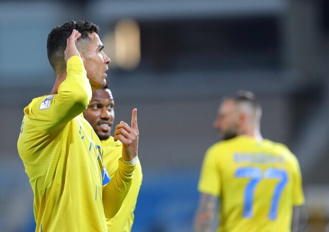 برد النصر مقابل الفیحاء با درخشش رونالدو