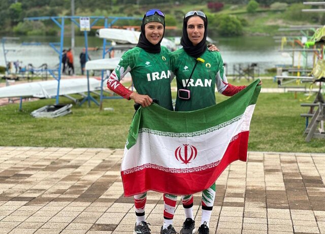 دختران قایقران ایران تاریخ‌سازی کردند