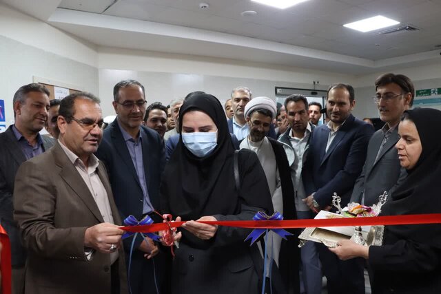ساختمان MRI بیمارستان شهرستان بافت افتتاح شد