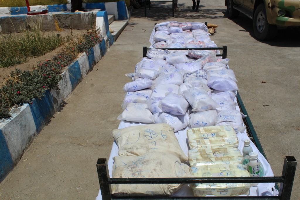 کشف بیش از ۱۳۰۰ کیلو مواد مخدر در یزد