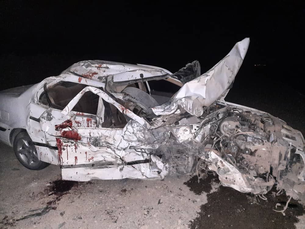تصادف مرگبار در جاده یزد ـ خضرآباد