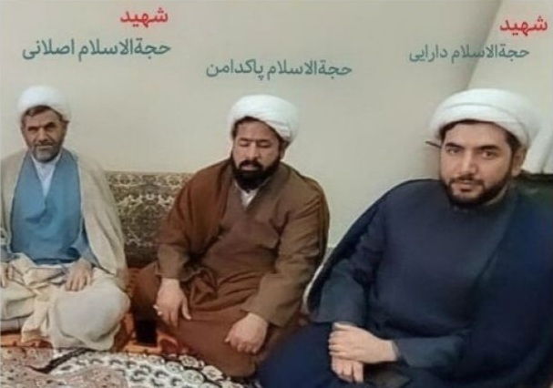 مراسم بزرگداشت شهادت دو روحانی در حرم امام رضا در یزد