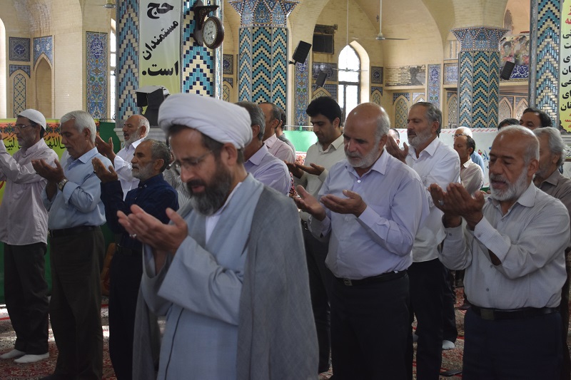 نماز باشکوه عید سعید قربان در بهاباد اقامه شد