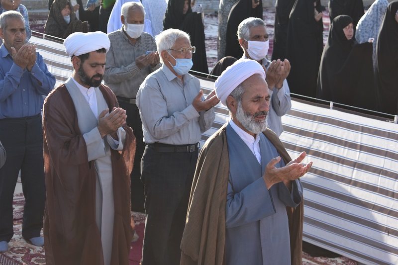 نماز عید سعید فطر در بهاباد اقامه شد
