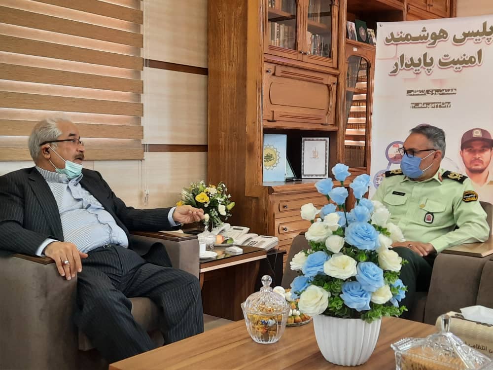 تقدیر مدیر عامل چادرملو از خدمات نیروی انتظامی