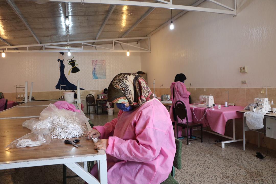 فعالیت ۳۶ کارگاه تولید ماسک در رفسنجان در قالب طرح " شهیدحاج قاسم سلیمانی" 