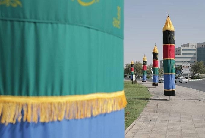  فضا سازی شهر در ایام محرم/تصاویر