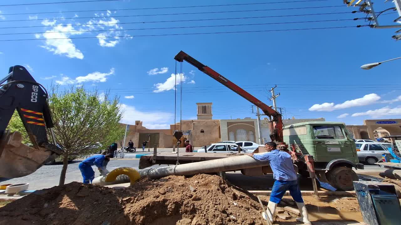 نشست زمین در بافت تاریخی یزد بار دیگر حادثه آفرید