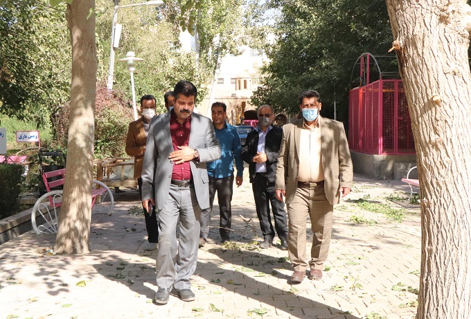 ساماندهی بوستان طوبی