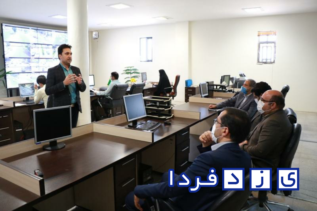 بازدید دادستان عمومی و انقلاب مرکز استان از حوزه مدیریت مهندسی و ایمنی ترافیک شهرداری یزد