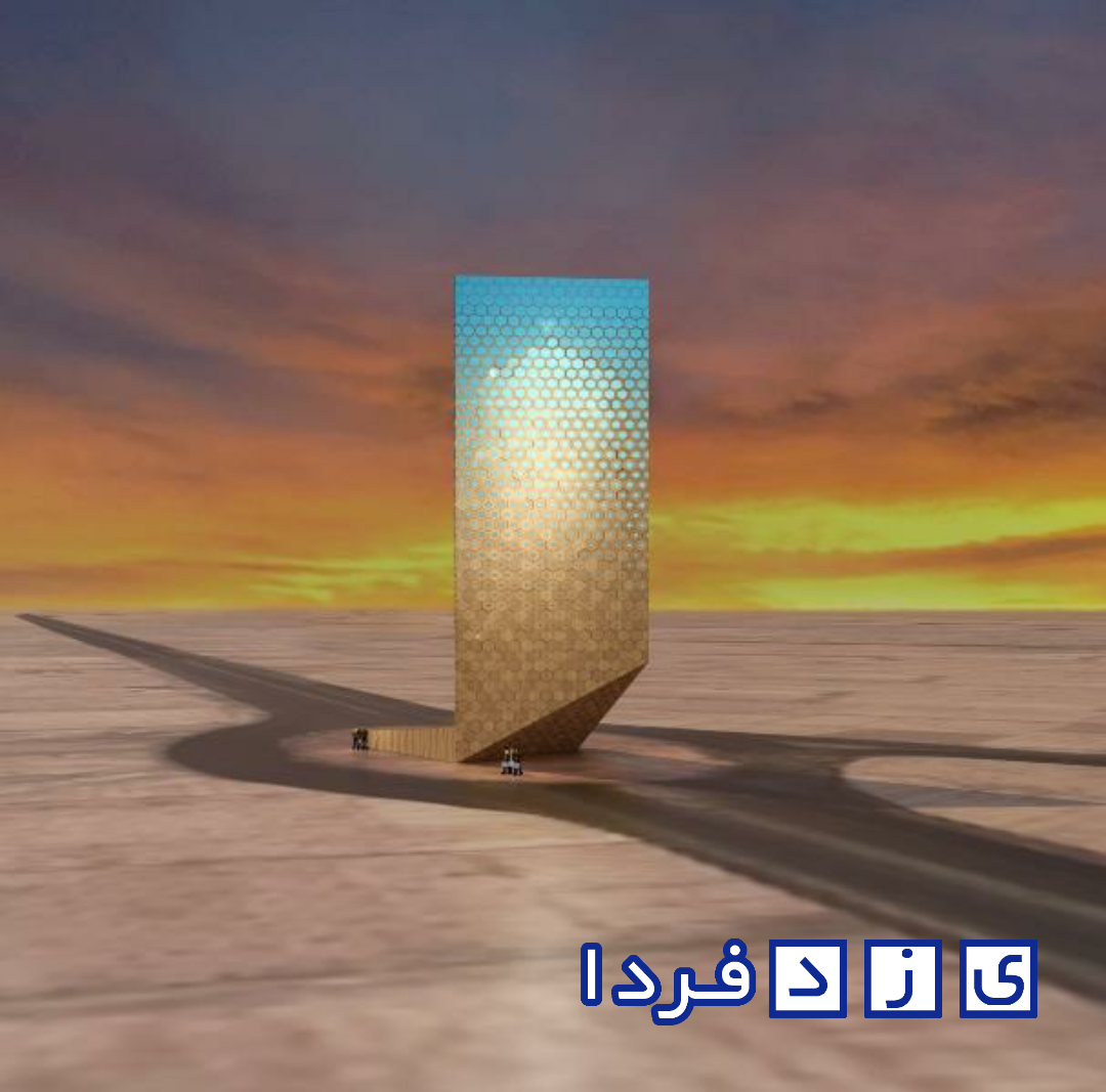 طرح فاخر یادبود سردار شهید سلیمانی می تواند در نقش اِلمان ورودی جنوبی شهر عمل کند