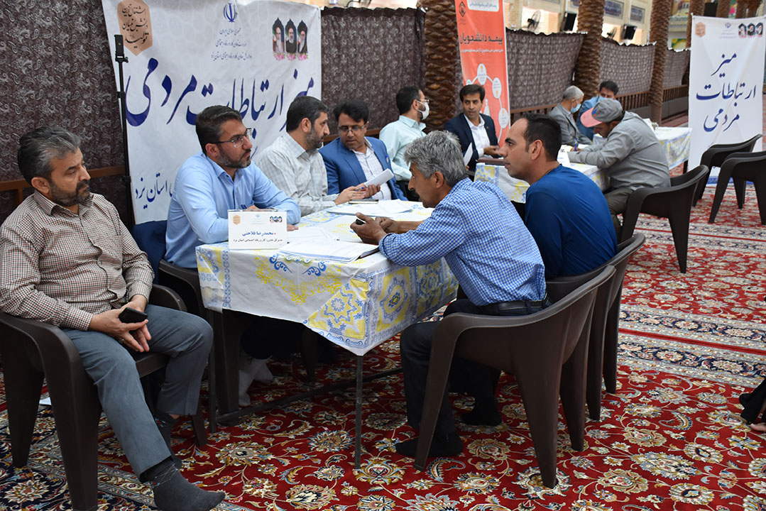 میز ارتباطات مردمی شورای هماهنگی تعاون، کار و رفاه اجتماعی استان یزد در شهرستان مهریز تشکیل شد