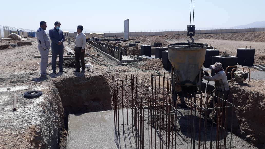 بازدید مدیرعامل برق منطقه‌‌ای یزد از پروژه پست ۱۳۲ کیلوولت بهاباد