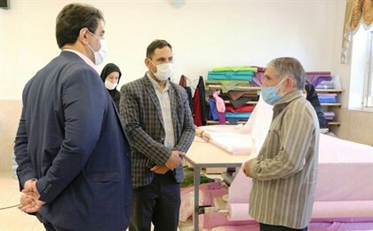 بازدید مدیرکل امور اجتماعی و فرهنگی استانداری از موسسه خیریه معلولین غدیر یزد