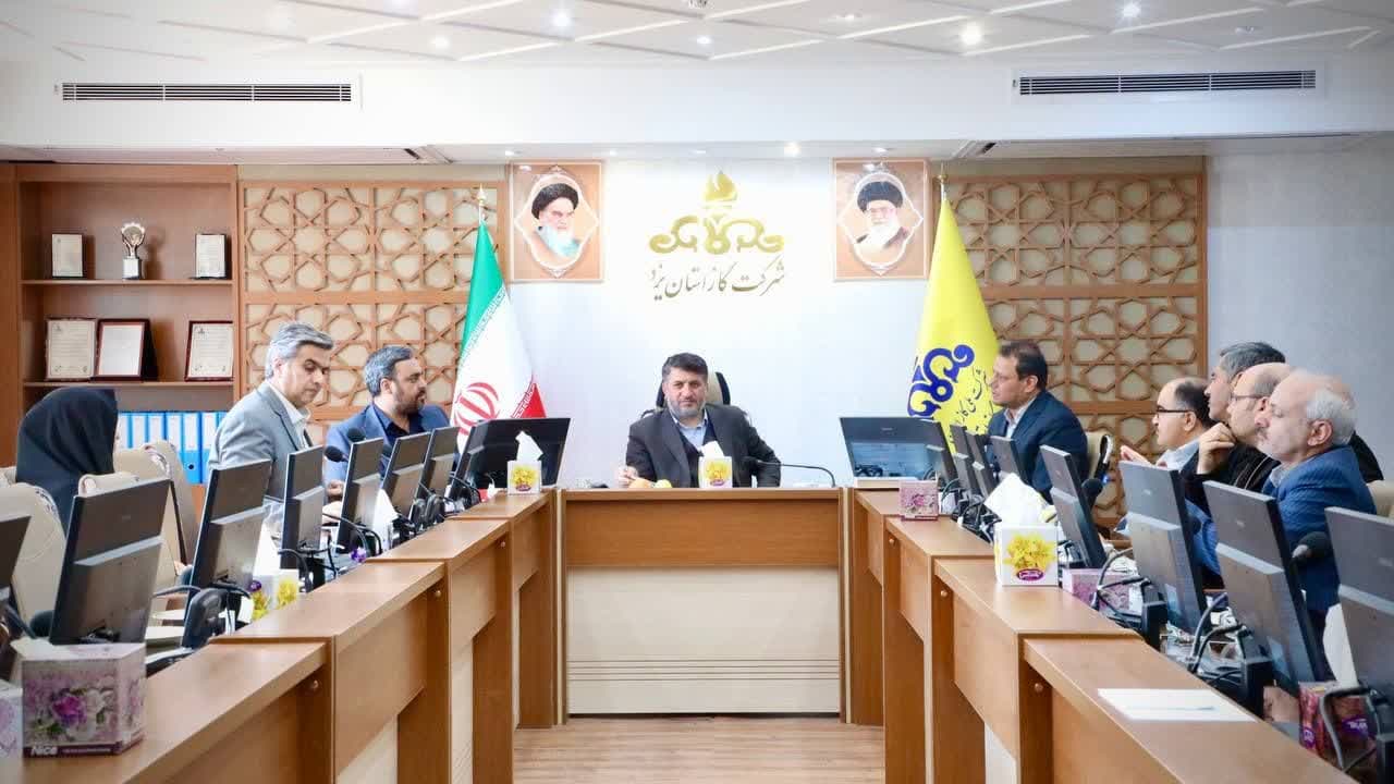 افزایش بهره وری و زمینه سازی برای اجرای خط پدافندی گاز در استان یزد/ تهیه بسته سرمایه گذاری ویژه زیرساخت های حوزه گاز