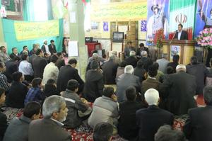 گزارش تصویری سفر استاندار به بخش آسفیچ شهرستان بهاباد (1)