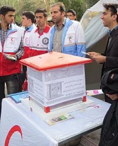 اعلام نحوه کمک به احداث مراکز درمانی جمعیت هلال احمر در عتبات/ استقرار 2صندوق جمع آوری کمک های مردمی در راهپیمایی ۲۲ بهمن