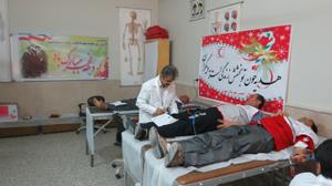  اهدا 164  واحد خون در شهرستان مهریز