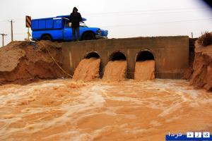 گزارش تصویری:بارش شدیدوسیل آسای باران درشهرستان خاتم وروستاهای اطراف