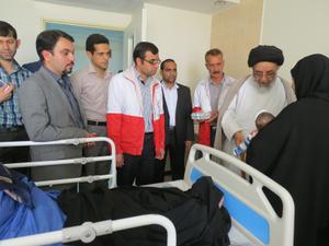 مشارکت فعال  امور داوطلبان هلال احمر طبس درطول هفته سلامت