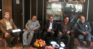 دیدارفرمانداربافق بادکتر عابسی