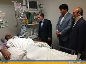 عیادت استاندار یزد از حجه الاسلام والمسلمین سید علی نقی سلیمانی