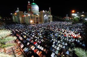 نیمه شعبان وحضور دادستان کل کشور در شهرستان طبس در جوار امامزاده حسین بن موسی الکاظم(ع)