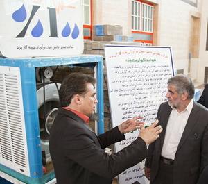 با حضور نماینده مردم یزد و اشکذر در مجلس؛  برای اولین بار در دنیا،خط تولید شیرآلات آب‌سردکنی نی‌دار در یزد افتتاح شد 