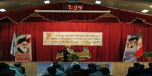 برگزاری جلسه تفسیر قرآن امام جمعه یزد در مرکز آموزش فنی و حرفه ای یزد