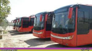اضافه شدن پنج دستگاه اتوبوس دوطرف درب به ناوگان حمل و نقل شهری 