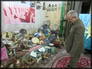 نمایش آداب و رسوم و فرهنگ اصیل یزدی در نمایشگاه یزدشناسی شهر شاهدیه/تصاویر