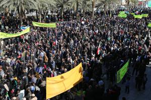 شکوه و عظمت حضور مردم بافق در راهپیمایی یوم الله 22 بهمن 