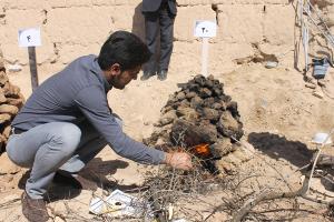 گزارش تصویری جشنواره آئین های سنتی (لپوکلوخک) در بخش گاریزات روستای رشکوئیه