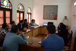 جلسه کمیته زیرساخت ثبت بافت تاریخی شهر یزد ‎