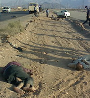 گزارش تصویری از یک تصادف در جاده شهرک صنعتی یزد گزارش تصویری از یک تصادف در جاده شهرک صنعتی یزد